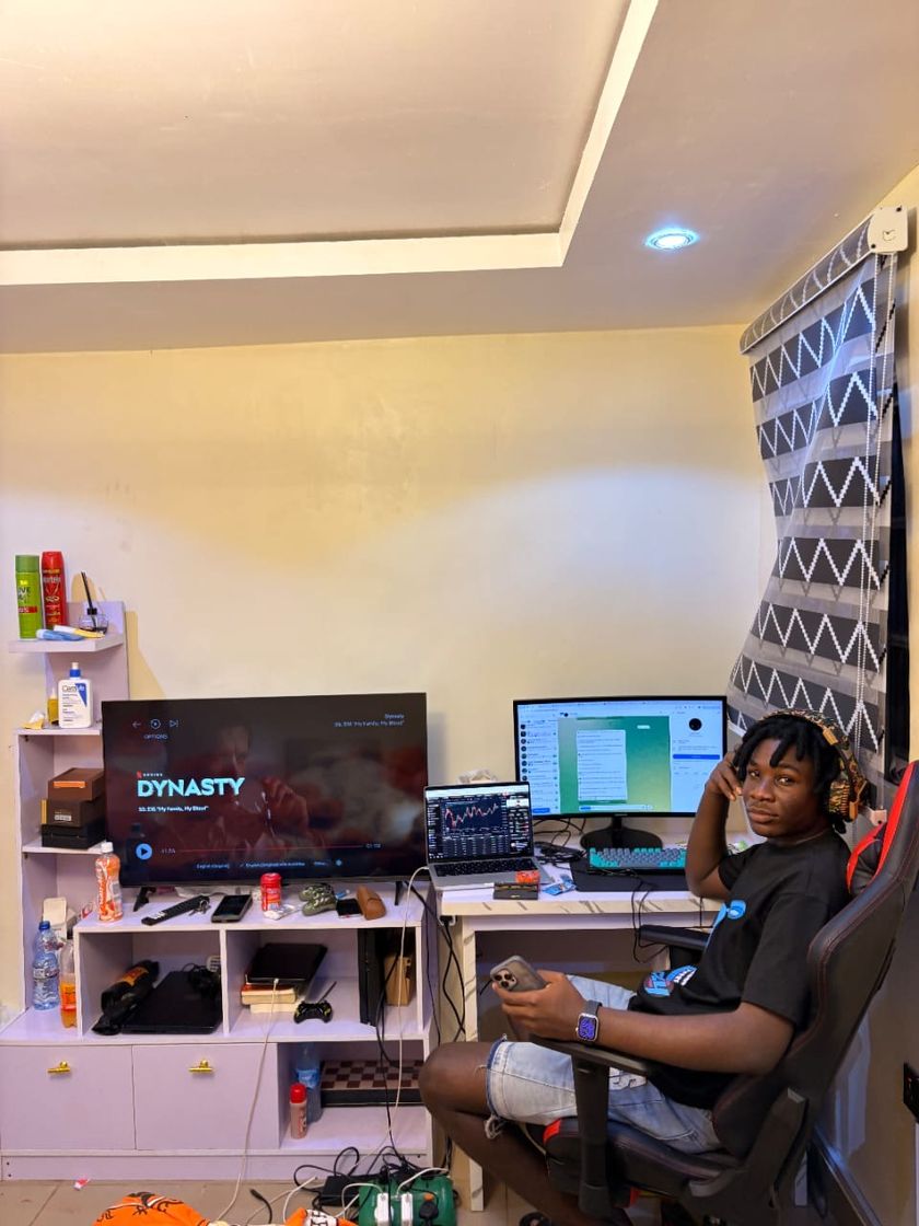 Trading and study setup